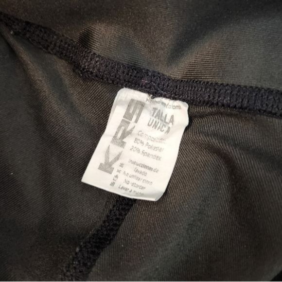 Kirios Black gloss Colombian Leggings, size One Size - Picture 4 of 11